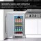 Whynter BOR-326FS Energy Star Stainless Steel 3.0 cu. ft. Indoor/Outdoor Beverage Refrigerator BOR-326FS - alternate 8